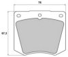 BENT CD6381L2 Brake Pad Set, disc brake